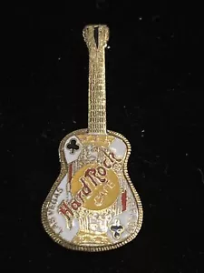 Pin de guitarra Hard Rock Cafe Las Vegas Nevada King of Clubs - Imagen 1 de 2