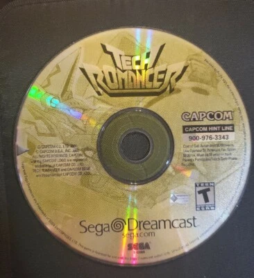 Tech Romancer (Sega Dreamcast, 2000) - Disc ONLY - Image 1 of 2