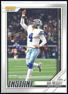 2021 Panini Instant NFL #155 Dak Prescott - Picture 1 of 2