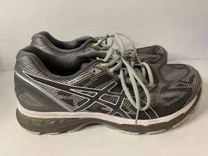 ASICS GEL-NIMBUS 19 Mens Grey Running Shoes Sneakers Size 9.5 US - Picture 1 of 10