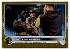 2022 Topps Update Gold Foil #US83 Manny Machado/Jurickson Profar  Padres