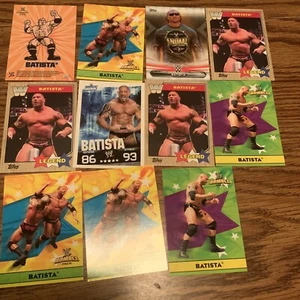 WWE “BATISTA” Trading Cards Lot of 11 Wrestling - Picture 1 of 1