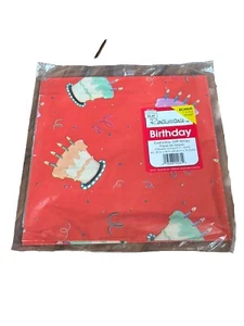Vintage Renaissance Birthday Gift Wrap 3 Sheets 20”x30” - Picture 1 of 5