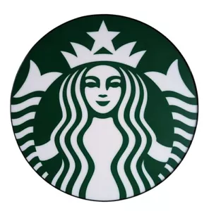 Starbucks Original Coffee Store Mermaid Logo Sign 20” Round Rare Authentic - Picture 1 of 4