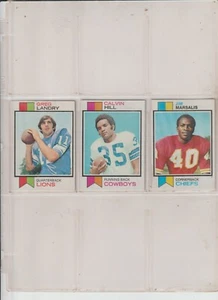 1973 TOPPS FOOTBALL PICK-10 TO COMPLETE YOUR SET OR TEAM SET NEAR-MINT - Bild 1 von 1