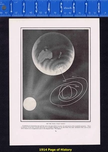 Astronomy Diagram of Change in Pointing of the South Pole  -1914 Page History - Picture 1 of 1