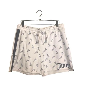 Juicy Couture Lounge-Sweatshorts weiß rosa Large - Bild 1 von 6