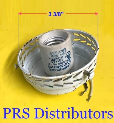 Kit de luces blancas para casa escolar piezas de repuesto ventilador de techo sin cristal Foto 1 de 2