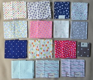 25 cuartos de grasa, patrones de estrellas surtidos, multicolor, tela de algodón de 18"x21" - Imagen 1 de 6