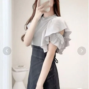 Vestido Mily Bilet Doble Volantes Manga Cuadros Encaje Acoplamiento - Imagen 1 de 3