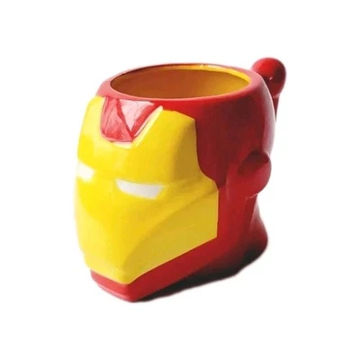 Taza de café de cerámica con cabeza de superhéroe Marvel Iron Man 3D Avengers 20 oz 2015  Foto 1 de 4