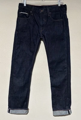 Matix Gripper Selvedge Jeans Mens 30x31 Blue Raw Denim Slim Straight USA Cc3 - Image 1 of 4
