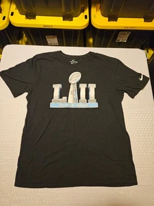 Camiseta negra grande para mujer Nike Super Bowl LII (52) - Imagen 1 de 8