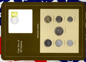 Kursmünzensätze aller Nationen Spanien 1982-1985 UNC 100 Peseten 1985 50 Peseten 1983 - Bild 1 von 3