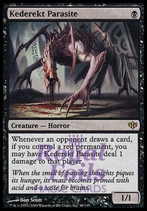 Kederekt Parasite 1x FOIL CON MTG Conflux Rare MINT black - Picture 1 of 1