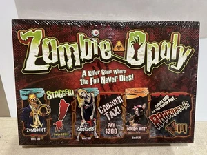 Zombie-Opoly Killer Game Where the Fun Never Dies! Ages 8 and Up - Sealed NEW - Picture 1 of 2