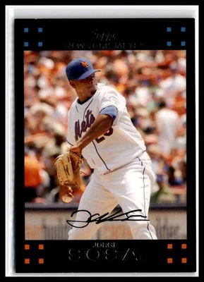 Jorge Sosa 2007 Topps Updates & Highlights #UH104 New York Mets - Image 1 of 2
