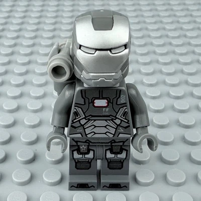LEGO War Machine Minifigure Silver Armor w/ Backpack sh0066 Super Heroes - Image 1 of 4