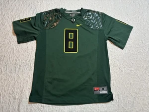 Nike Team Mighty Oregon Ducks Jugend Medium grün Jungen Fußball Trikot Flügel #8 - Bild 1 von 19