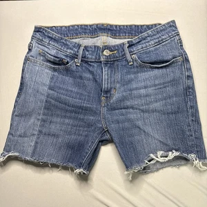 Levi's Women's Shorts Two Tone Denim 28x4 Mid Rise Jorts - Picture 1 of 5