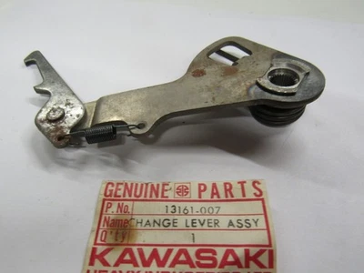 Conjunto de palanca de cambio de marchas Kawasaki NOS NUEVO 13161-007 A1S A7SS Avenger Foto 1 de 2