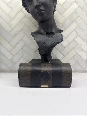 Estuche Vintage FENDI EYE GLASS ROMA ITALIA Occhiali ITALIA Lectura Snap Diseñador Foto 1 de 4