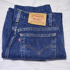 Vintage Levis 550 Jeans Mis M Relaxed Fit Tapered Leg High Rise Women’s Size 10 - Foto 1 di 6
