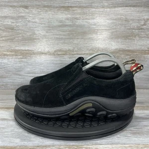 Merrell Damen Dschungel Mokassin schwarz Wildleder Wanderschuhe Größe 8,5 - Bild 1 von 9