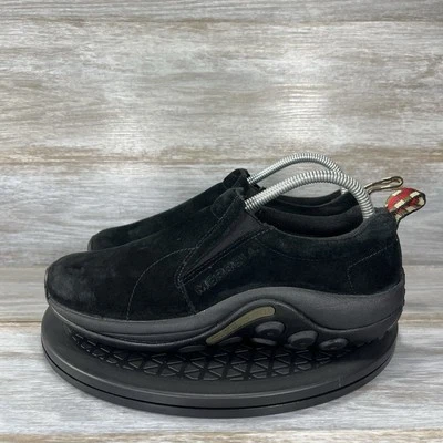 Zapatos de senderismo Merrell para mujer Jungle Moc de gamuza negros talla 8,5 Foto 1 de 4