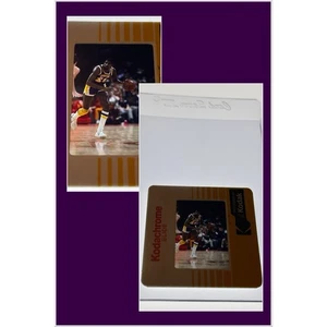 MAGIC JOHNSON Vintage LA LAKERS Foto Original 35mm Farbnegativ RAR!!! - Bild 1 von 4