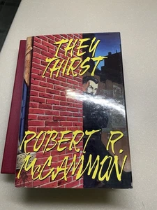 1991 They Thirst Robert McCammon Deluxe Schuber SIGNIERT nummeriert Dark Harvest - Bild 1 von 5