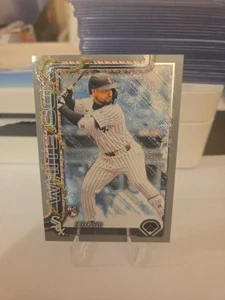 2025 Topps Holiday Edgar Quero #H37 Silver Metallic Rookie Card RC White Sox - Bild 1 von 2
