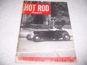 Hot Rod Magazine October 1948 - Foto 1 di 1