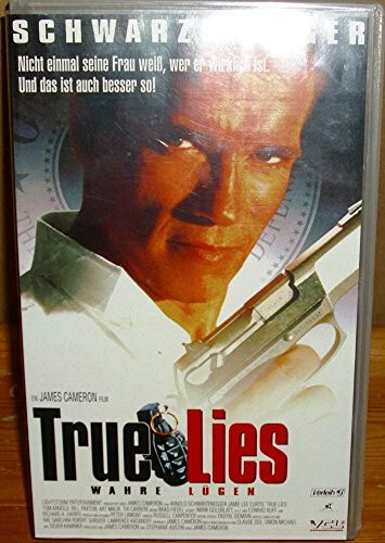 True Lies - Wahre Lügen - SCHWARZENEGGER - VHS - SEHR GUT !!!!!!! - Bild 1 von 1