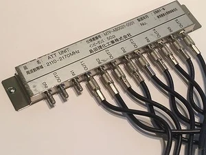 MÓDULO DE ALMOHADILLA ATENUADORA DE 6 VÍAS SMB 1dB / SECCIÓN 2GHZ 50 OHM AD2H2 - Imagen 1 de 2
