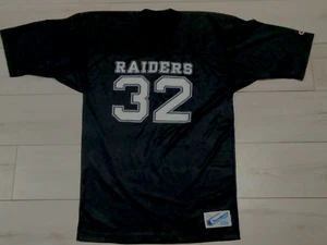 Champion Oakland Marcus Allen Los Angeles Raiders #32 NFL Football Jersey L New - Picture 1 of 5