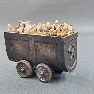 Antiguo carro transportador Miniatura "Miniatura" 12 cm para Christmasberg Erzgebirge - Imagen 1 de 4