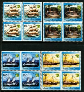 PAPUA NEW GUINEA - 1999 'AUST. '99 WORLD STAMP EXPO' Set of 4 Blocks MNH [B1731] - Imagen 1 de 1