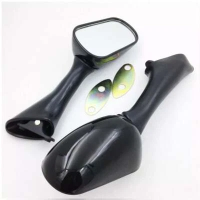 Espejos retrovisores negros de alta calidad para Honda CBR 600 F2 / F3 CBR900RR CBR1000F VFR750F Foto 1 de 4