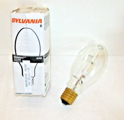 Sylvania 400W MH LIGHT BULB LAMP M400/U/ED28 E39 Mog M59/E Metalarc Metal Halide - Image 1 of 4