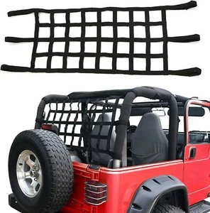 Red de carga de malla para techo automático la solución definitiva para Jeep Wrangler YJ TJ JK JKU JL - Imagen 1 de 20