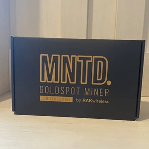 MNTD RAK Wireless Goldspot Helium Miner Hotspot US915 8GB (Brand New) In Hand - Picture 1 of 4