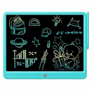 FLUESTON LCD Writing Tablet 15 Inches Colorful Screen Drawing Pad, Doodle and Sc - Picture 1 of 12