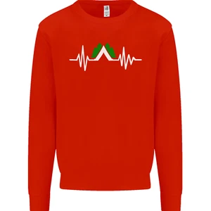 Pulse Camping Camper Campamento Festival Ecg Hombre Jersey Sudadera - Imagen 1 de 100