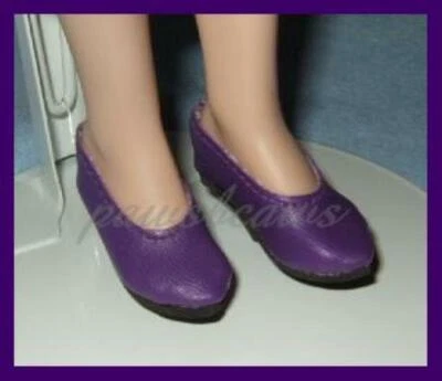 PURPLE Opera Pumps High Heels Doll SHOES for 16" Gene FM PRINCESS DIAMA Alex - Image 1 of 2