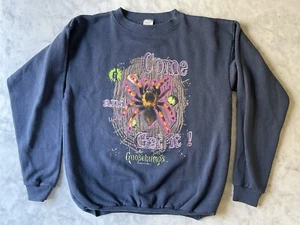 RARE Goosebumps "Come And Get It!" Spider Crewneck Sweatshirt Promo Youth XL - Bild 1 von 8