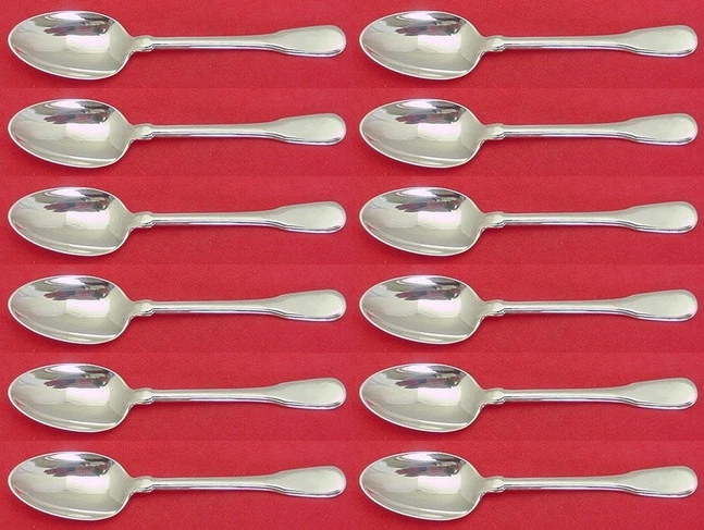 Juego de cuchara Demitasse de plata esterlina Hamilton aka Gramercy por Tiffany and Co 12 piezas Foto 1 de 4