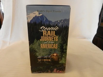 Scenic Rail Journeys of the Americas VHS 3 Tape Set Reader's Digest - Image 1 of 2