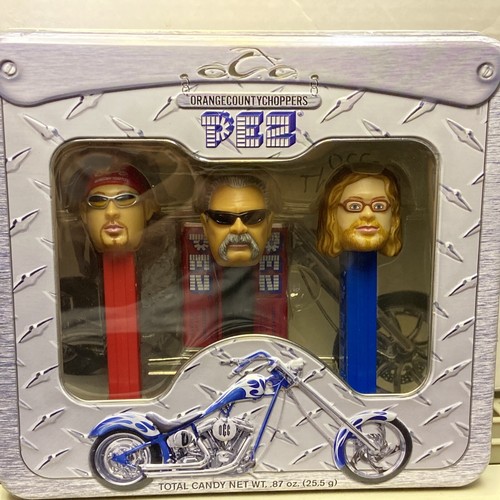 2006 PEZ OCC Orange County Choppers Limited Edition Collector's Tin Gift Set for sale online eBay