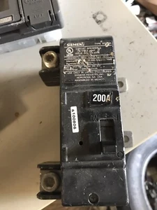 200 amp seimans main breaker - Picture 1 of 3